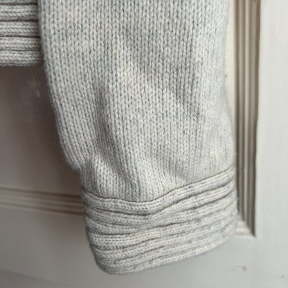 Gap Wool Cardigan with Boucle Collar - Womens Medium - Picture 5 of 8